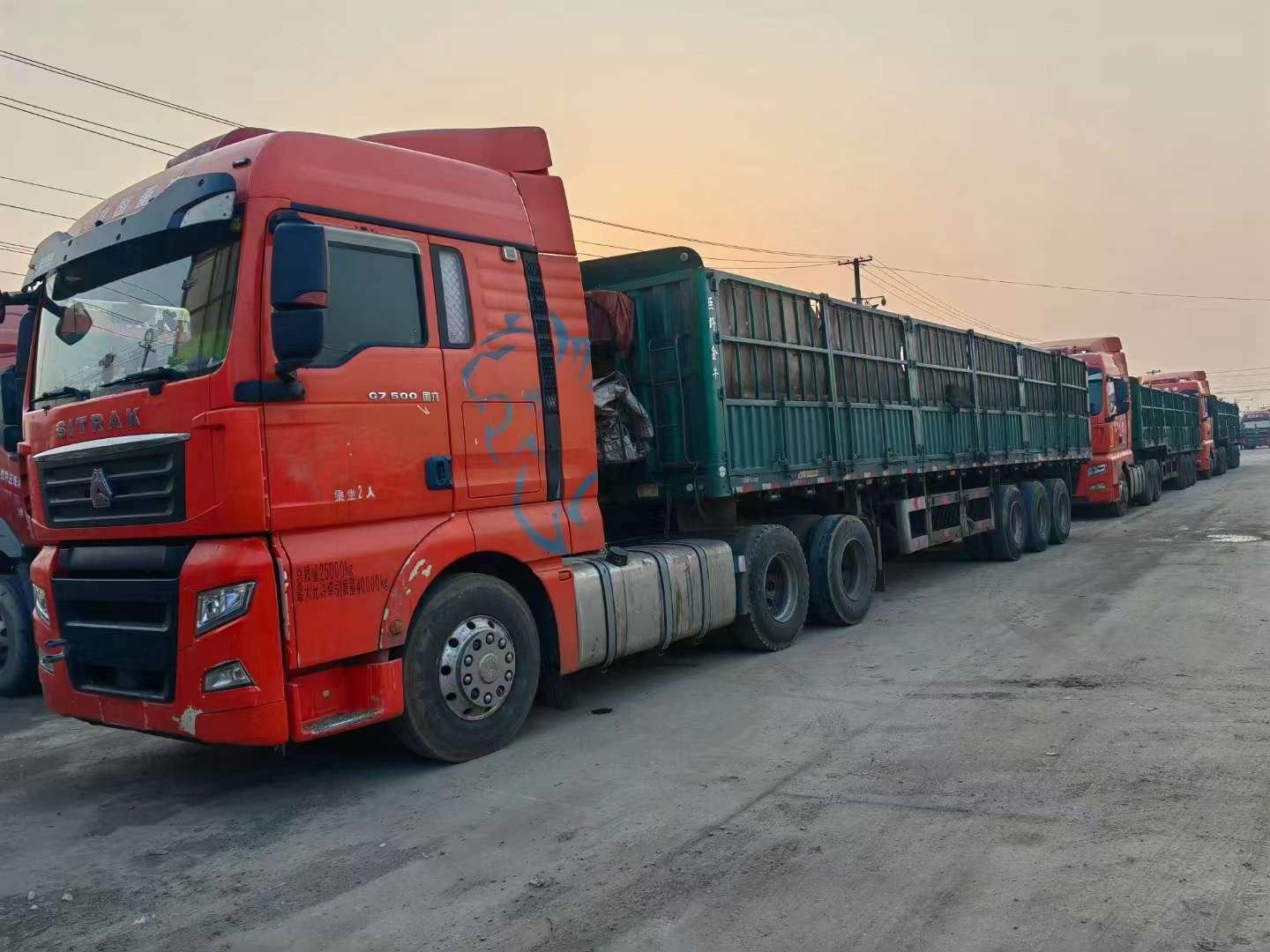 二手汕德卡G7牽引車(chē)市場(chǎng)