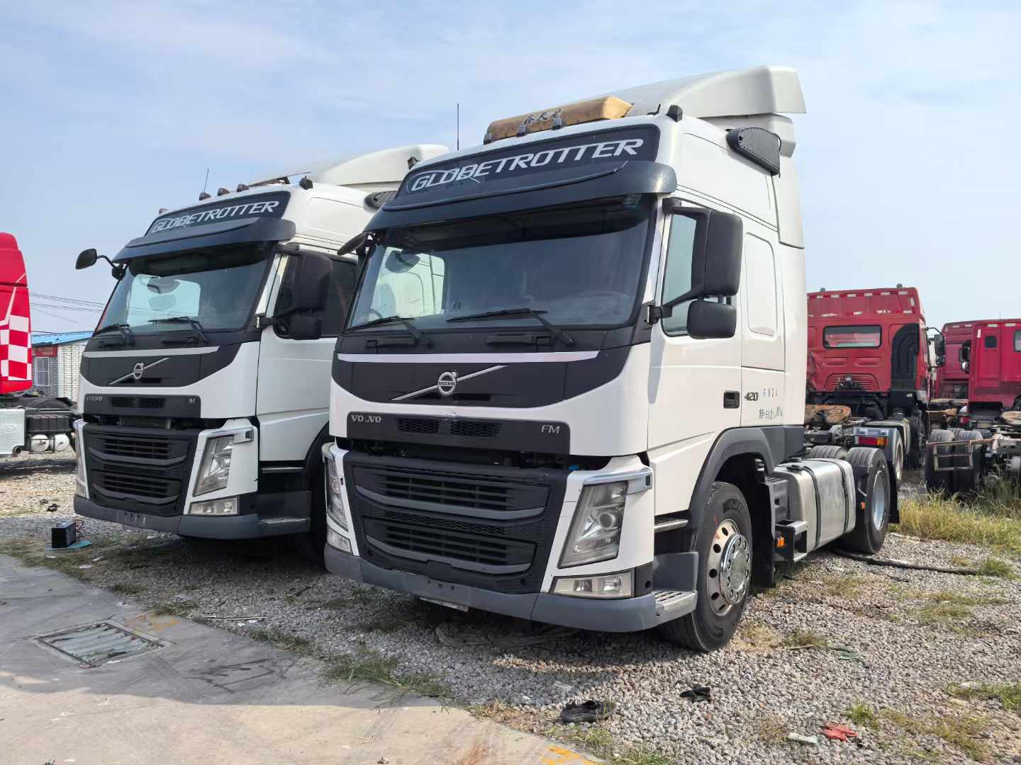 二手牽引車：沃爾沃FM單驅氣囊橋為什么適合出口？